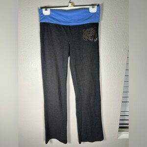 VTG Y2K UCLA Bruins Bear Victoria Secret PINK Foldover Yoga Pants Medium Flare